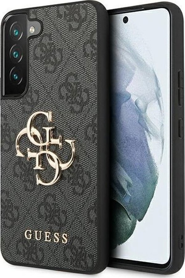 Guess Guess 4G Big Metal Logo - Θήκη Samsung Galaxy S23 (γκρι)