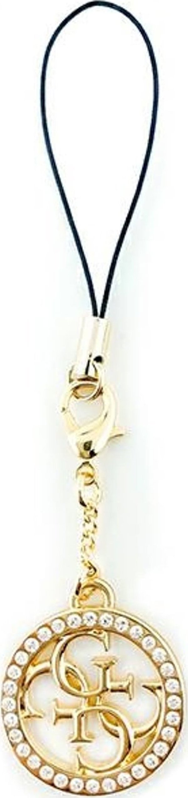 Guess Guess Phone Strap 4G Rhinestone Charm - Κρεμαστό για τηλέφωνο