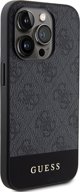 Guess Guess 4G Bottom Stripe Metal Logo Collection - Θήκη iPhone 15 Pro (γκρι)