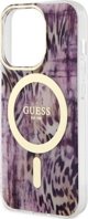 Guess Guess Leopard MagSafe - Θήκη iPhone 14 Pro Max (Ροζ)