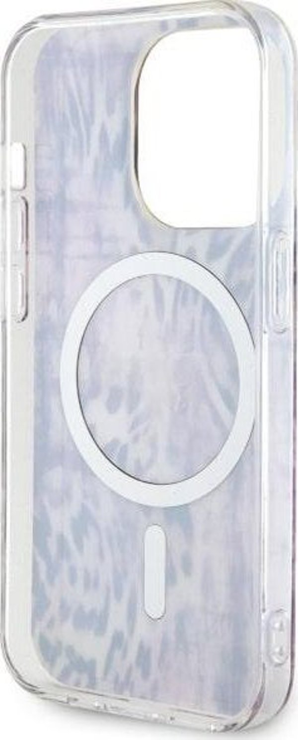 Guess Guess Leopard MagSafe - Θήκη iPhone 14 Pro Max (Ροζ)