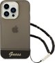Guess Θήκη Guess GUHCP14XHGCOHK Apple iPhone 14 Pro Max μαύρο/black σκληρή θήκη Διαφανές Λουράκι Μαργαριτάρι