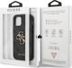Guess Guess GUHCP12M4GMGGR iPhone 12/12 Pro 6,1" γκρι σκληρή θήκη 4G Μεγάλο Μεταλλικό Λογότυπο