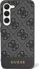 Guess Etui Guess GUHCS24MG4GLGR Samsung Galaxy S24+ Plus θήκη σκληρή 4G Stripe Collection μαύρο
