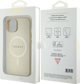 Guess Guess GUHMP15MPSAHMCB iPhone 15 Plus / 14 Plus 6.7" χρυσό/gold σκληρή θήκη Saffiano MagSafe