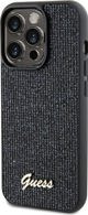 Guess Guess GUHCP13LPMSDGSK iPhone 13 Pro / 13 6.1" μαύρη σκληρή θήκη Disco Metal Script
