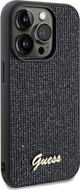 Guess Guess GUHCP13LPMSDGSK iPhone 13 Pro / 13 6.1" μαύρη σκληρή θήκη Disco Metal Script