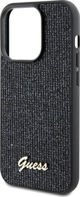 Guess Guess GUHCP13LPMSDGSK iPhone 13 Pro / 13 6.1" μαύρη σκληρή θήκη Disco Metal Script