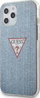 Guess Guess GUHCP12LPCUJULLB iPhone 12 6,7 Pro Max μπλε/light blue σκληρή θήκη Jeans Collection