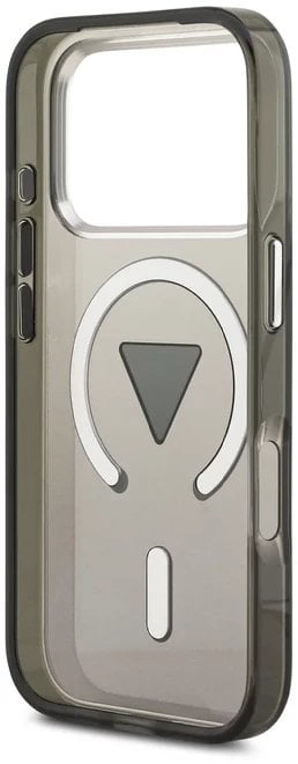GUESS φουτέραλ δο IPHONE 17 Pro κομπατιμπίλνι ζ ΜαγΣαφε GUHMP17LHGTMLCGK (IML Γκραντιεντ W/ Τριανγκλε Λογο) τσανρνυ