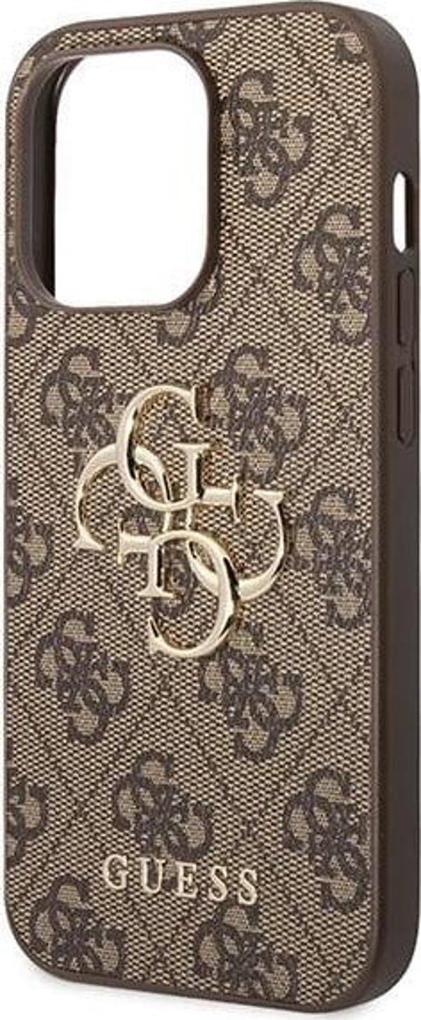 Guess GUESS GUHCP15X4GMGBR IPHONE 15 PRO MAX 6.7" ΚΑΦΕ ΣΚΛΗΡΗ ΘΗΚΗ 4G ΜΕΓΑΛΟ ΜΕΤΑΛΛΙΚΟ ΛΟΓΟΤΥΠΟ standard