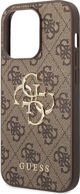 Guess GUESS GUHCP15X4GMGBR IPHONE 15 PRO MAX 6.7" ΚΑΦΕ ΣΚΛΗΡΗ ΘΗΚΗ 4G ΜΕΓΑΛΟ ΜΕΤΑΛΛΙΚΟ ΛΟΓΟΤΥΠΟ standard