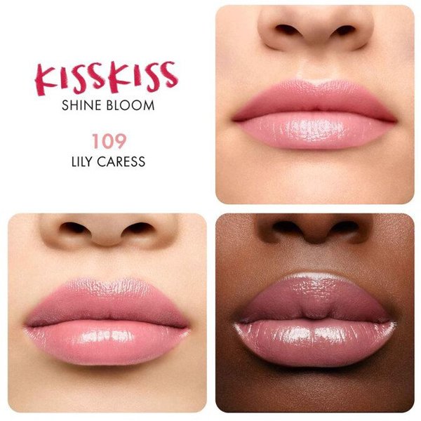 Guerlain GUERLAIN KISSKISS SHINE BLOOM LIPSTICK 109 LILY CARESS 3,2g 14266545 3346470000000