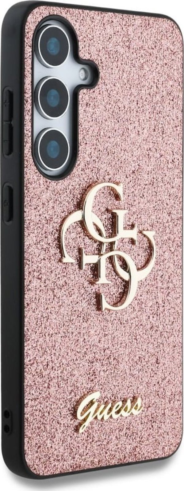 GUESS θήκη για SAMSUNG S25 GUHCS25SHG4SGP (Fixed Glitter Big 4G) ροζ