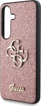 GUESS θήκη για SAMSUNG S25 GUHCS25SHG4SGP (Fixed Glitter Big 4G) ροζ