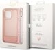 Guess Θήκη Guess GUHCP14LHGCOHP Apple iPhone 14 Pro ροζ/ροζ σκληρή θήκη Διαφανής Μαργαριταρένιος Ιμάντας