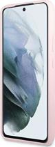 Guess case for Samsung Galaxy S22 Plus GUHCS22MLSLMGLA lavender hardcase Silicone Script Metal Logo 3666339042516