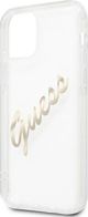 Guess Guess GUHCP12LKTRSVGO iPhone 12 Pro Max 6,7" Διάφανη σκληρή θήκη Vintage Script Χρυσό