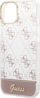 Guess Θήκη Guess GUHCP14MHG4MHP Apple iPhone 14 Plus ροζ σκληρή θήκη 4G Pattern Script