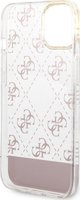 Guess Θήκη Guess GUHCP14MHG4MHP Apple iPhone 14 Plus ροζ σκληρή θήκη 4G Pattern Script
