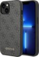 Guess Guess 4G Metal Gold Logo - Θήκη iPhone 14 (γκρι)
