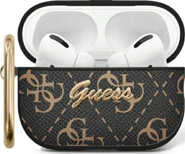 Guess Guess GUAP2PG4GPK θήκη AirPods Pro 2 (2022/2023) μαύρο/μαύρο 4G Hook