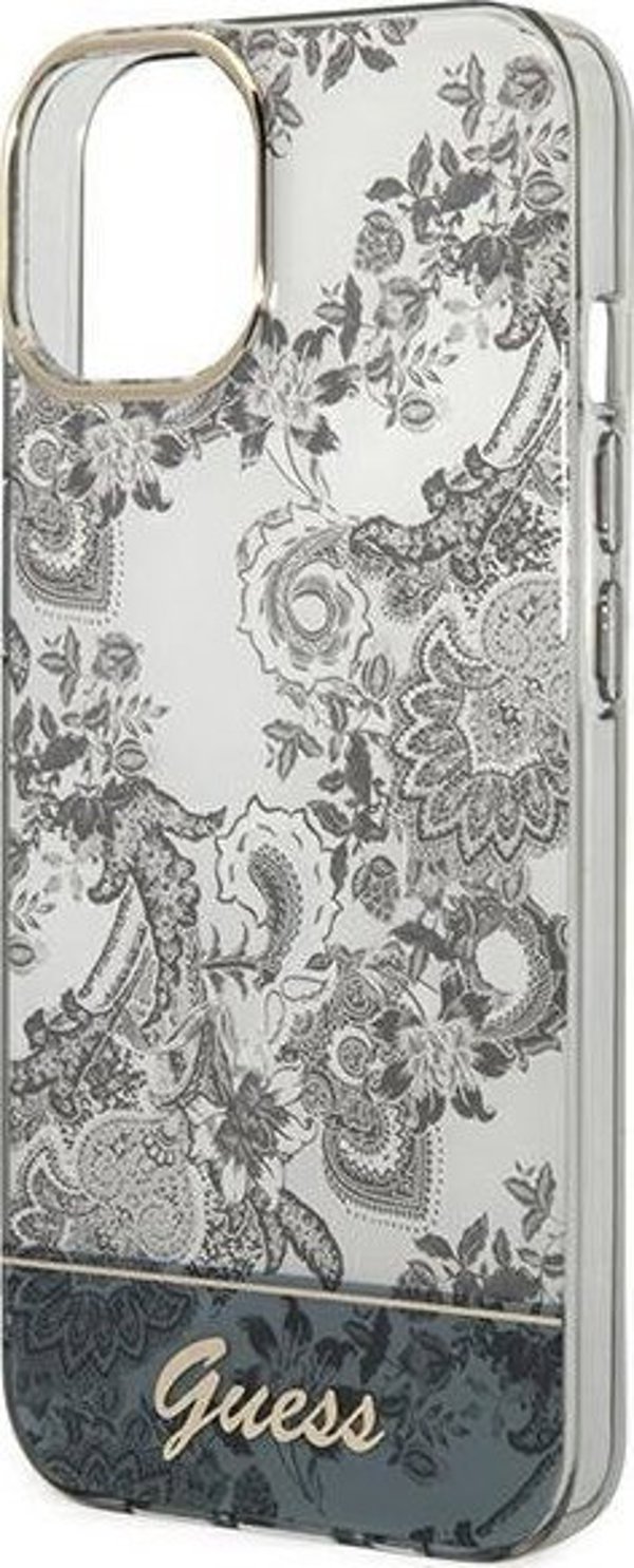 Guess Θήκη Guess για iPhone 14 6,1" γκρι σκληρή θήκη Συλλογή Πορσελάνης