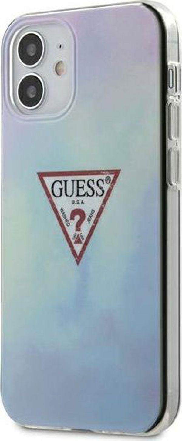 Θήκη Guess GUHCP12SPCUMCGC02 για iPhone 12 mini 5,4 μπλε σκληρή θήκη Tie & Die Collection (111541) - om-70332