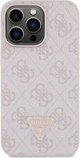 Guess case for iPhone 13 Pro Max 6,7" GUHCP13XP4TDSCPP pink HC PU Leather Metal Logo Strass Crossbody 3666339147174