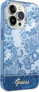 Guess Θήκη Guess GUHCP14LHGPLHB Apple iPhone 14 Pro μπλε σκληρή θήκη Συλλογή Πορσελάνης