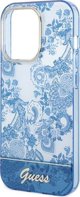 Guess Θήκη Guess GUHCP14LHGPLHB Apple iPhone 14 Pro μπλε σκληρή θήκη Συλλογή Πορσελάνης