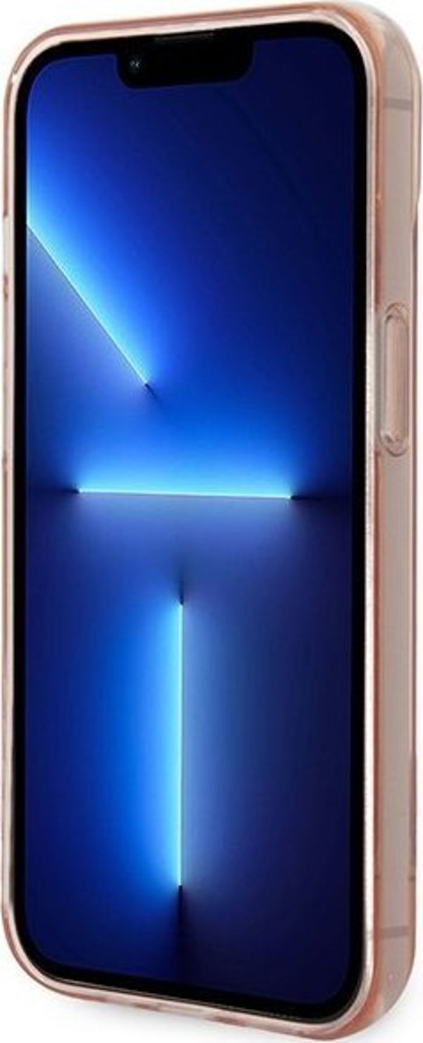 Guess Θήκη Guess GUHCP14MHGCOP Apple iPhone 14 Plus ροζ/ροζ σκληρή θήκη Ημιδιαφανής