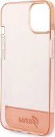 Guess Θήκη Guess GUHCP14MHGCOP Apple iPhone 14 Plus ροζ/ροζ σκληρή θήκη Ημιδιαφανής
