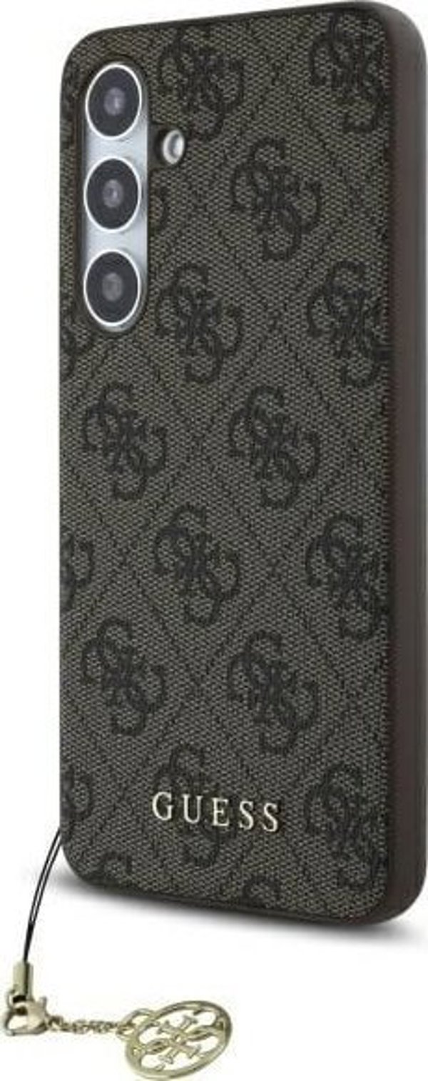 Guess Guess GUHCS24FEGF4GBR S24 FE S721 brown/brown hardcase 4G Charms Collection