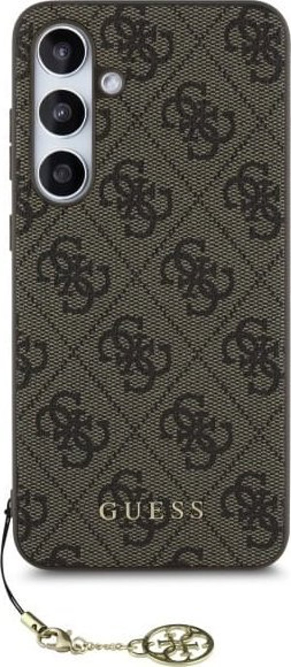 Guess Guess GUHCS24FEGF4GBR S24 FE S721 brown/brown hardcase 4G Charms Collection