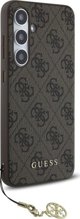 Guess Guess GUHCS24FEGF4GBR S24 FE S721 brown/brown hardcase 4G Charms Collection