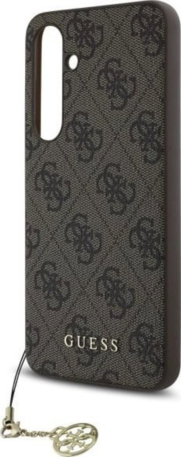 Guess Guess GUHCS24FEGF4GBR S24 FE S721 brown/brown hardcase 4G Charms Collection