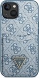 Guess Guess GUHCP13SP4TPB iPhone 13 mini 5,4" μπλε σκληρή θήκη 4G Triangle Logo Cardslot NoSize
