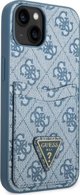 Guess Guess GUHCP13SP4TPB iPhone 13 mini 5,4" μπλε σκληρή θήκη 4G Triangle Logo Cardslot NoSize
