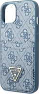 Guess Guess GUHCP13SP4TPB iPhone 13 mini 5,4" μπλε σκληρή θήκη 4G Triangle Logo Cardslot NoSize