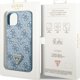Guess Guess GUHCP13SP4TPB iPhone 13 mini 5,4" μπλε σκληρή θήκη 4G Triangle Logo Cardslot NoSize