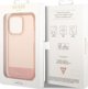 Guess Θήκη Guess GUHCP14XHGCOP Apple iPhone 14 Pro Max ροζ/ροζ σκληρή θήκη Ημιδιαφανής