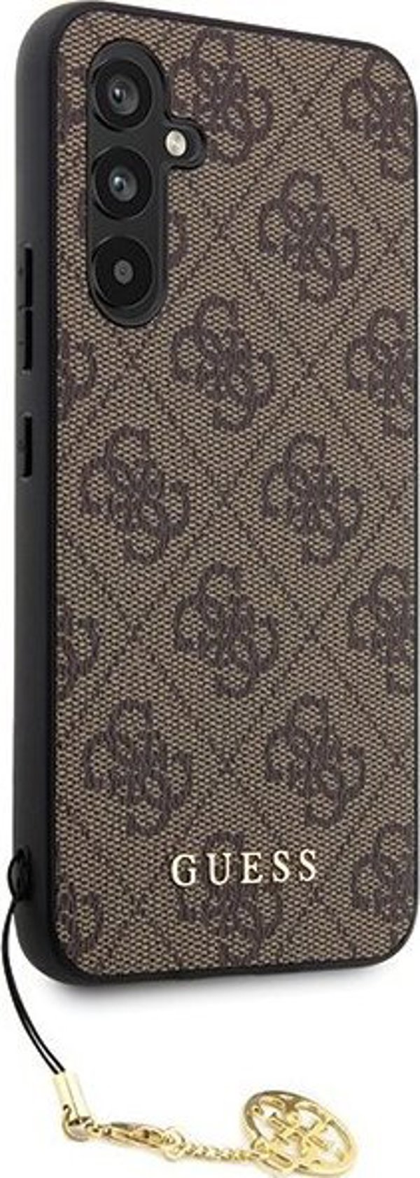 Guess Case Guess GUHCS23FEGF4GBR Samsung Galaxy S23 FE hardcase 4G Charms Collection καφέ