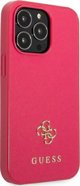 Guess Guess GUHCP13LPS4MF iPhone 13 Pro / 13 6,1" ροζ/ροζ σκληρή θήκη Saffiano 4G Small Metal Logo NoSize