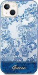 Guess Etui Guess GUHCP14MHGPLHB Apple iPhone 14 Plus μπλε σκληρή θήκη Συλλογή Πορσελάνης