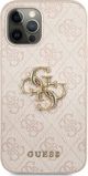 Guess Guess GUHCP12M4GMGPI iPhone 12/12 Pro 6,1" ροζ/ροζ σκληρή θήκη 4G Big Metal Logo