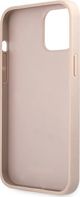 Guess Guess GUHCP12M4GMGPI iPhone 12/12 Pro 6,1" ροζ/ροζ σκληρή θήκη 4G Big Metal Logo
