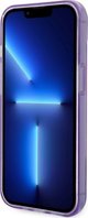 Θήκη Guess GUHCP14SHGCOU Apple iPhone 14 μωβ σκληρή θήκη Διαφανής
