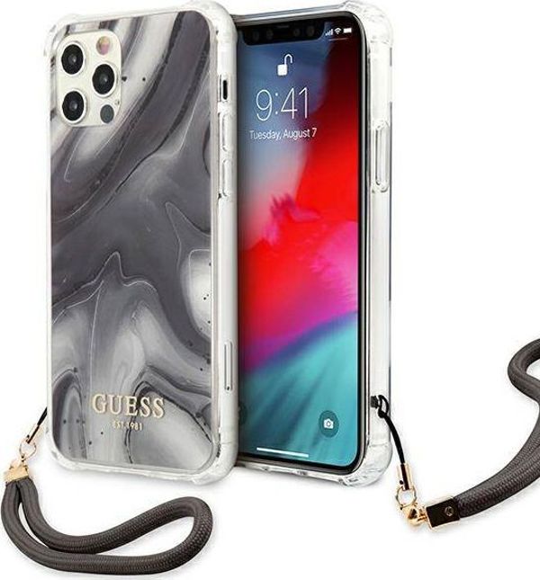 Guess Guess GUHCP12LKSMAGR iPhone 12 Pro Max 6,7" σκληρή θήκη μαρμάρου συλλογή