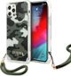 Guess case for iPhone 12 Pro Max 6,7" GUHCP12LKSARKA khaki hard case Camo Collection 3666339004101